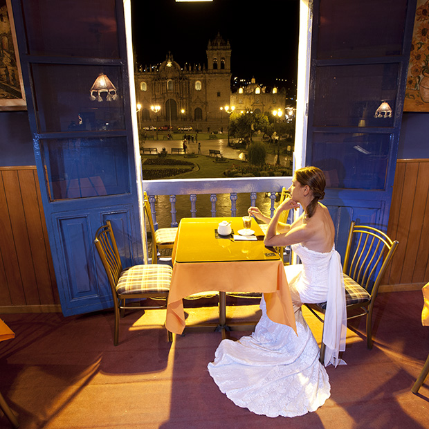 Couple Travels 135,000 Miles Over 5 Years for Wedding Dress Portraits CuscoPeru